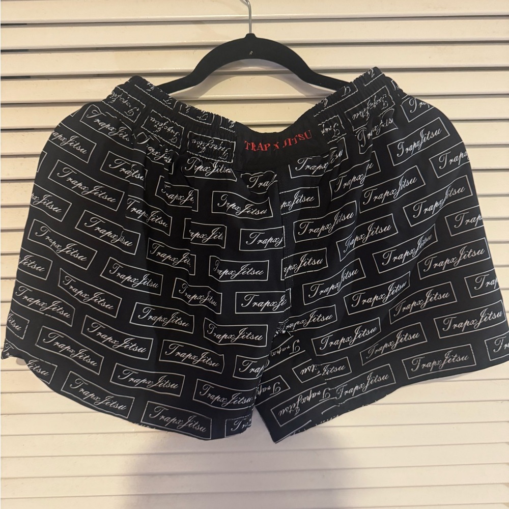Trap Jitsu Black Women's Athletic Shorts
